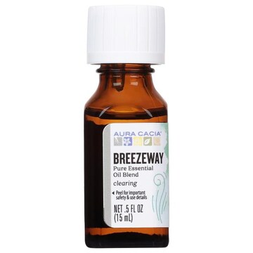 Aura Cacia Pure Essential Oil Blend, Breezeway, Clearing