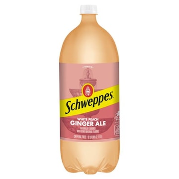Schweppes Ginger Ale, White Peach