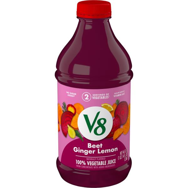 V8® Beet Ginger Lemon 100% Vegetable Juice | Publix Super Markets