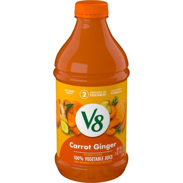 V8® Carrot Ginger 100 Vegetable Juice Publix Super Markets
