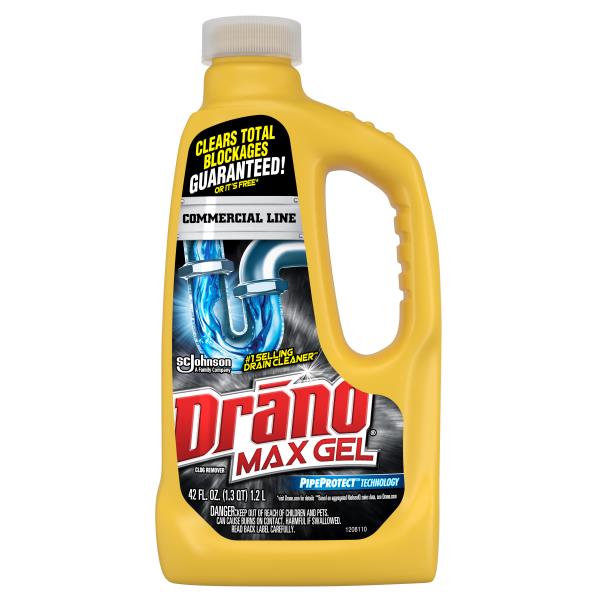 Drano Commercial Line Clog Remover, Max Gel, Pro Strength Publix