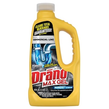 Drano Max Gel Clog Remover, Commercial Line, 42 oz