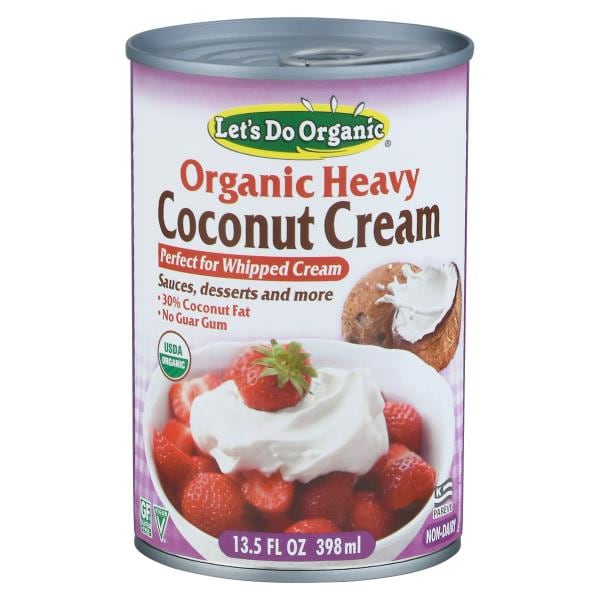 Let's Do Organic Coconut Cream, Heavy Publix Super Markets
