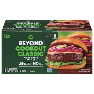 Beyond Meat Cookout Classic Burger Patties, Plant-Based