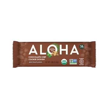 Aloha Protein Bars, Organic, Chocolate Chip Cookie Dough