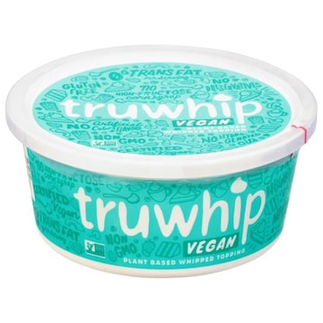 Truwhip Whipped Topping, Plant Based, Vegan