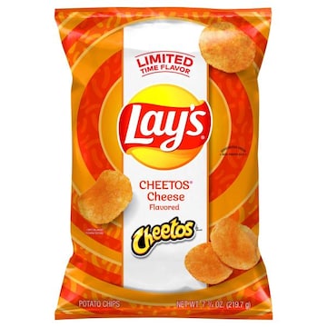 Lay's Potato Chips, Cheetos Cheese Flavored