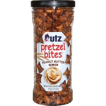 Utz Pretzel Bites, Peanut Butter, Filled