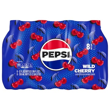 Pepsi-Cola Wild Cherry Soda