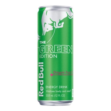 Red Bull Green Edition Energy Drink Dragon Fruit, 114mg Caffeine, 12 fl oz Can