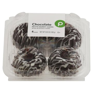 Publix Bakery Chocolate Petite Bundt Cake
