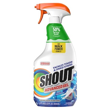 Shout Advanced Acting Gel, Laundry Stain Remover, 22 Ounce