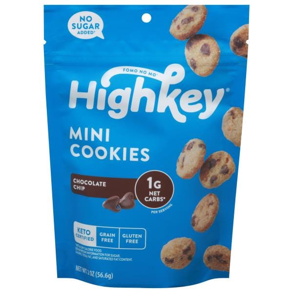 High Key Cookies, Chocolate Chip, Mini Publix Super Markets