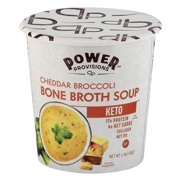 Power Provisions Bone Broth Soup, Cheddar Broccoli Publix Super Markets