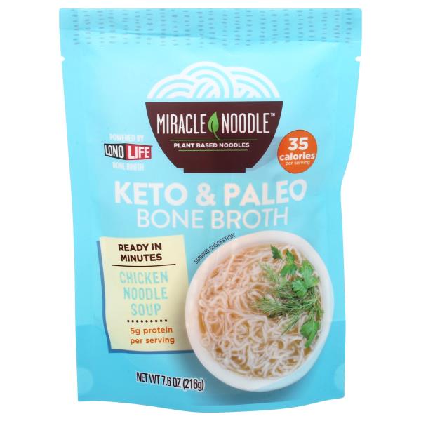 Miracle Noodles Noodle Soup, Bone Broth, Chicken Publix Super Markets