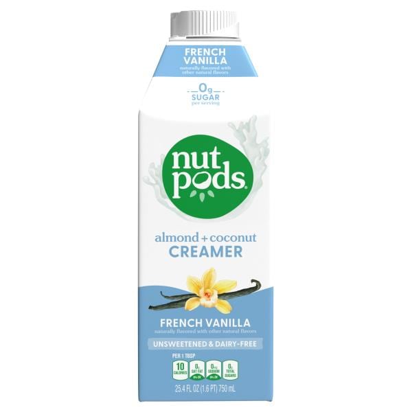 Nutpods Creamer, French Vanilla, Almond + Coconut Publix Super Markets