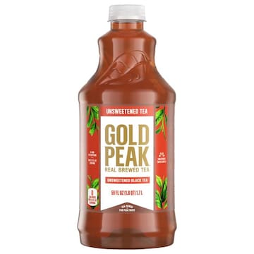 Gold Peak Brewed Tea, Unsweetened, Black, Real