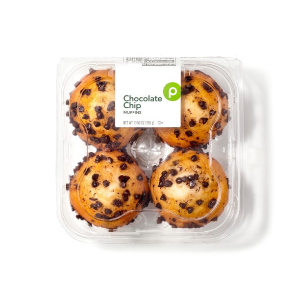 Chocolate Chip Muffins 13.59oz Publix Super Markets