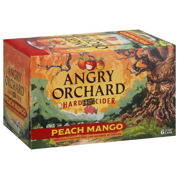 Angry Orchard Hard Fruit Cider, Peach Mango Publix Super Markets