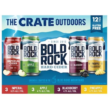 Bold Rock Gluten Free Assorted Hard Cider