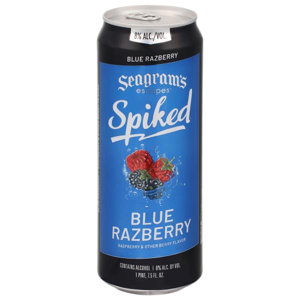 Seagram's Escapes Malt Beverage, Blue Razberry, Spiked Publix Super