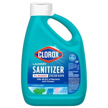 Clorox Laundry Sanitizer, 0% Bleach, Clean Linen
