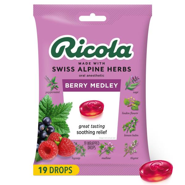 Ricola Berry Medley Throat Drops Publix Super Markets