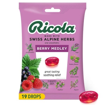 Ricola Berry Medley Throat Drops