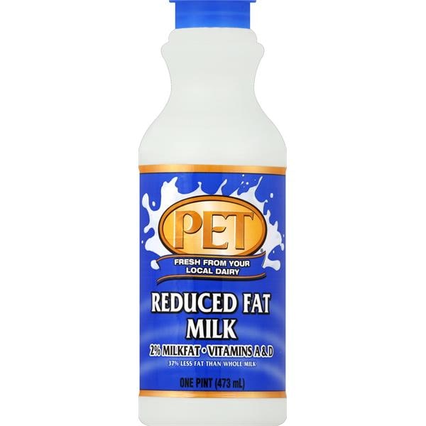 Pet Milk, Reduced Fat, 2 Milkfat Publix Super Markets