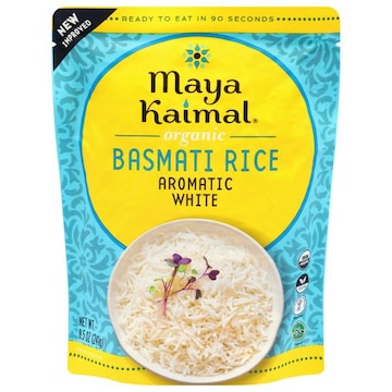 Maya Kaimal Organic Aromatic White Basmati Rice