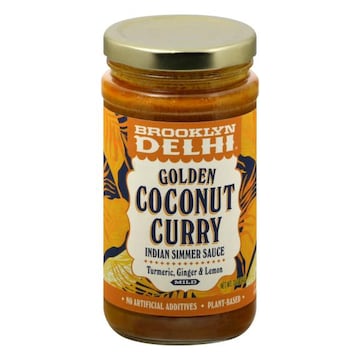 Brooklyn Delhi Indian Simmer Sauce, Golden Coconut Curry, Mild