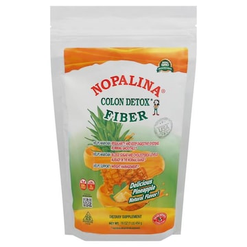 Nopalina Fiber, Colon Detox, Pineapple
