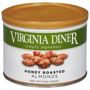 Virginia Diner Almonds, Honey Roasted