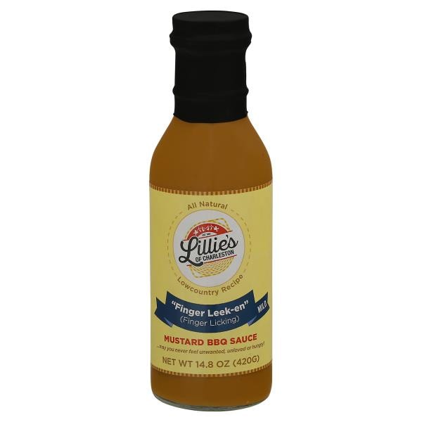 Lillie's of Charleston Mustard BBQ Sauce, Finger Leek-en, Mild | Publix ...