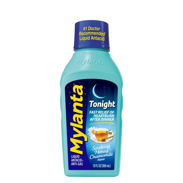 Mylanta Liquid Antacid + AntiGas, Tonight, Soothing Honey Chamomile Publix Super Markets
