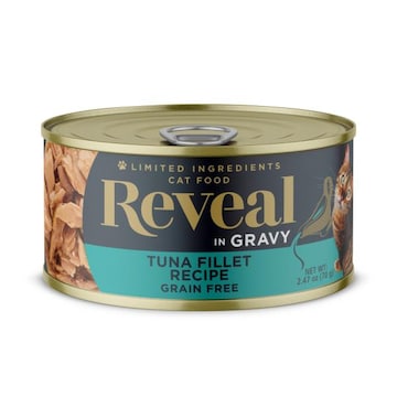 Reveal NATURAL WET CAT FOOD TUNA FILLET IN GRAVY