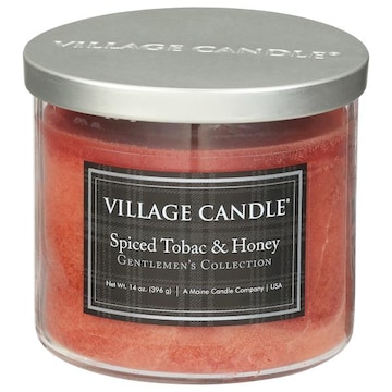 Village Candle Gentlemen's Collection Candle, Spiced Tobac & Honey
