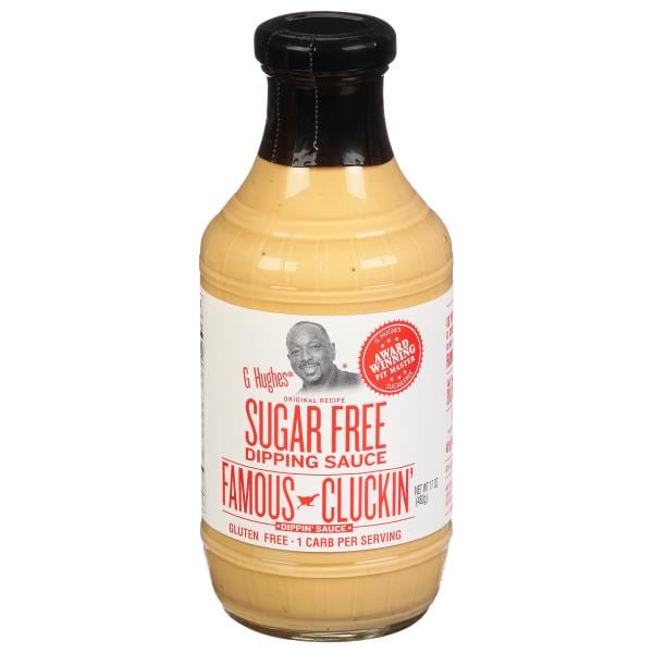 G Hughes Dipping Sauce, Sugar Free, Famous Cluckin' Publix Super Markets