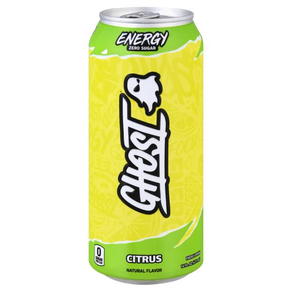 Ghost Energy Drink, Zero Sugar, Citrus Publix Super Markets