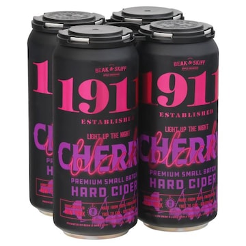 1911 Established Hard Cider, Premium Small Batch, Black Cherry
