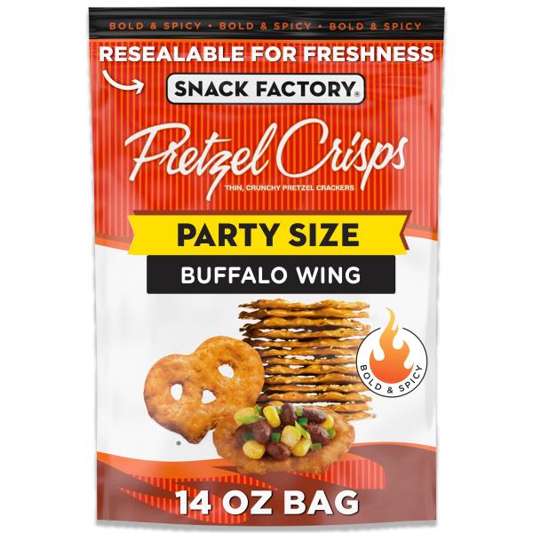 Snack Factory® Buffalo Wing Pretzel Crisps Publix Super Markets