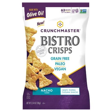Crunchmaster Bistro Crisps, Nacho Flavored