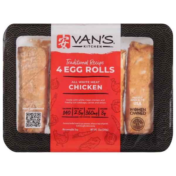 Van S Kitchen Egg Rolls Chicken Traditional Recipe Publix Super Markets   275908 600x600 A 