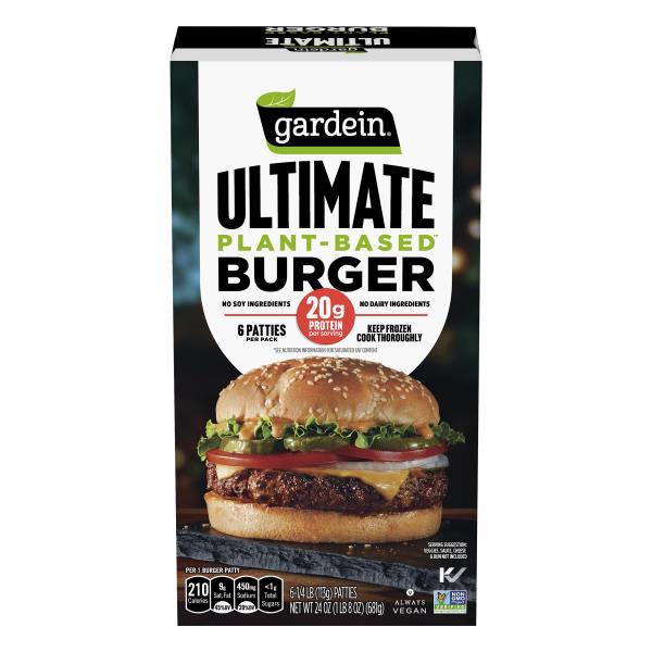 Gardein Gardein Ultimate Plant Based Burger Six Patties Publix Super