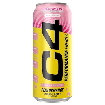 C4 Performance Energy Energy Drink, Zero Sugar, Strawberry Blast, Sport + Fitness