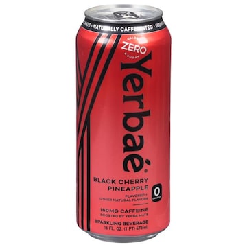 Yerbae Sparkling Beverage, Black Cherry Pineapple