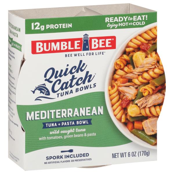 Bumble Bee Tuna+Pasta Bowl, Mediterranean Publix Super Markets