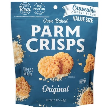 Parm Crisps Craveable Oven-Baked Original Cheese Snack Value Size