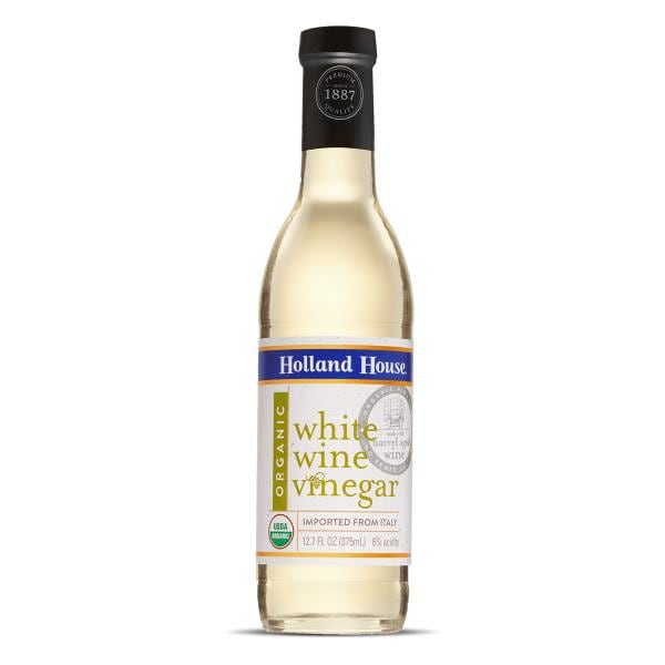 Holland House Organic White Wine Vinegar, Ideal for a Marinade