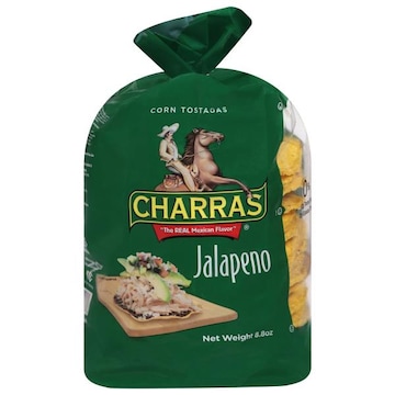 Charras Jalapeno Corn Tostadas